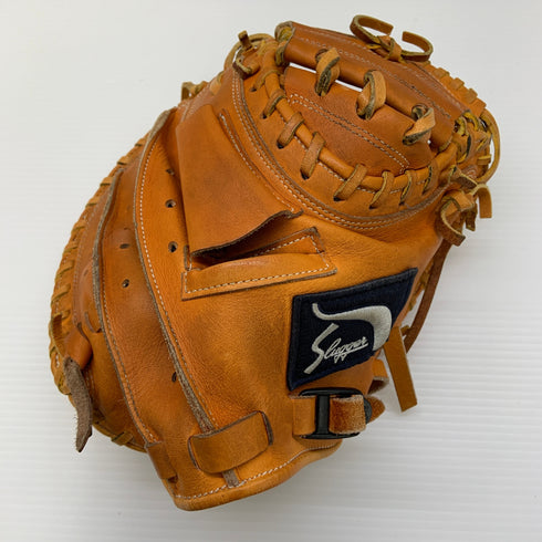 久保田スラッガー KUBOTA SLUGGER TR-CMP トレーニング用 キャッチャーミット 捕手 グローブ グラブ 右投げ 中古品 野球 8567