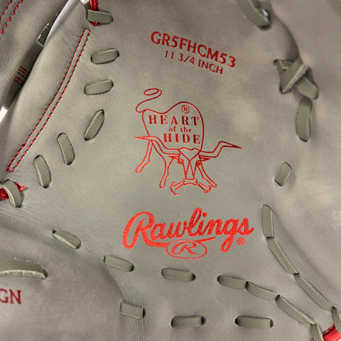 ローリングス Rawlings HOH 軟式 大人 一般 ファーストミット 一塁手 グローブ グラブ 右投げ GR5FHCM53 中古品 野球 7985