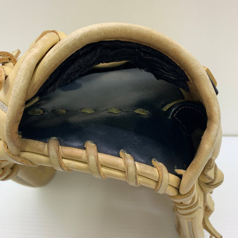 ミツワタイガー 美津和タイガー MITSUWA TIGER 軟式 大人 一般 内野手用 グローブ グラブ 右投げ 中古品 野球 9620