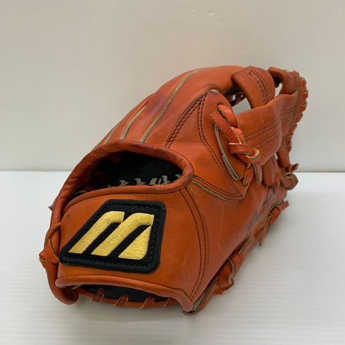 ミズノ MIZUNO ミズノプロ mizunopro 硬式 大人 一般 内野手用 グローブ グラブ 右投げ オーダー 中古品 野球 1384
