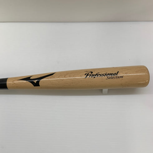 ミズノ MIZUNO プロフェッショナルセレクション 軟式 大人 一般 木製バット 中古 野球 7907