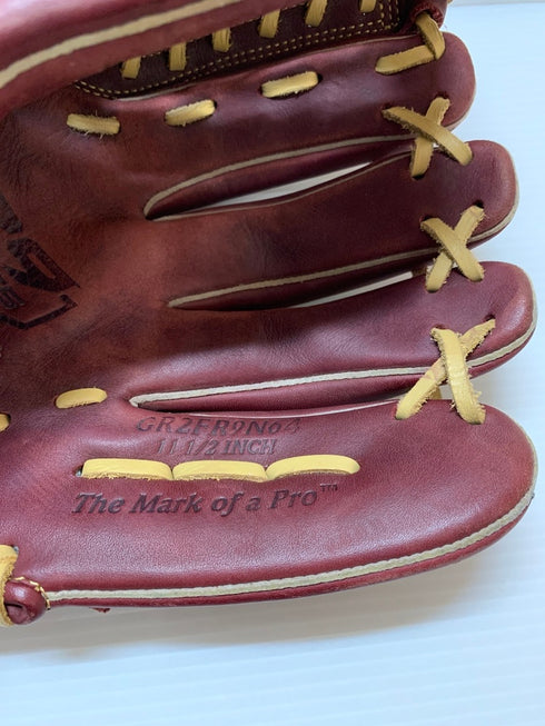 中古品 ローリングス Rawlings HYPER TECH R9 SERIES 軟式 オールラウンド用グローブ GR2FR9N64 3772