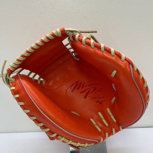 ミズノ MIZUNO ミズノプロ mizunopro 1AJCH73350 硬式 大人 一般 キャッチャーミット 捕手 グローブ グラブ 右投げ オーダー タグ付き 野球 1390