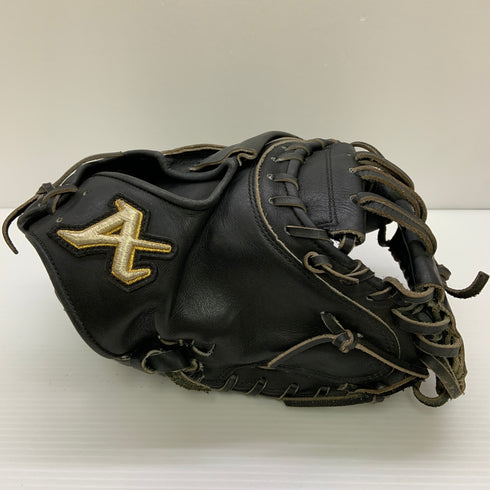 アトムズ ATOMS 硬式 大人 一般 キャッチャーミット 捕手 グローブ グラブ 右投げ 中古品 野球 9390