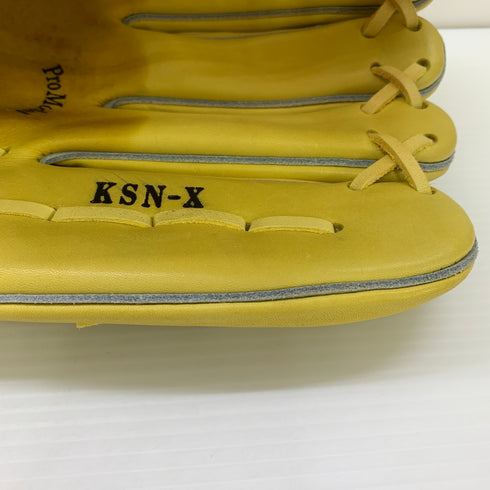 久保田スラッガー KUBOTA SLUGGER KSN-X 軟式 大人 一般 外野手用 グローブ グラブ 右投げ 中古品 グローブ袋 ・グラブホルダー付き 野球 1096