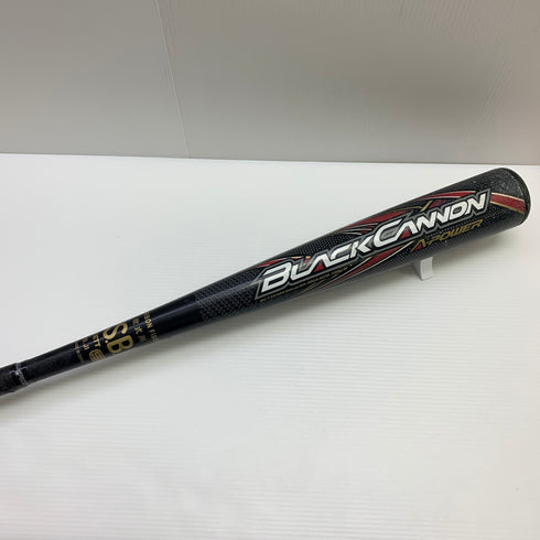 ゼット ZETT ブラックキャノン 軟式 大人 一般 FRP製バット BCT353 中古 野球 7610