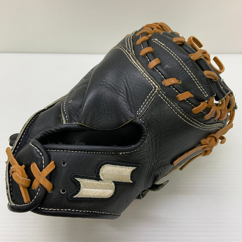 エスエスケイ SSK SMM-6119 SPECIAL MAKE GLOVE 軟式 大人 一般 キャッチャーミット 捕手 グローブ グラブ 右投げ 中古品 野球 9099