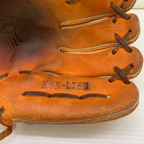 久保田スラッガー KUBOTA SLUGGER KSN-L7SⅢ 軟式 大人 一般 内野手用 グローブ グラブ 右投げ 中古品 野球 1566