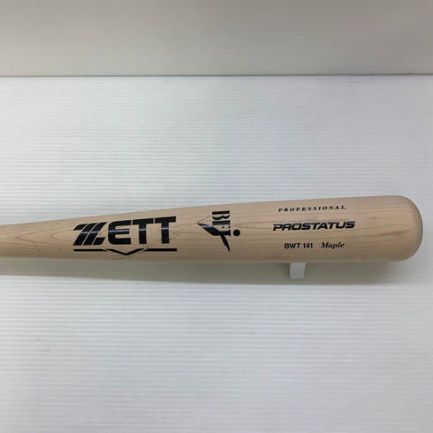 ゼット ZETT プロステイタス 硬式 大人 一般 木製バット(BFJマーク) BWT141 中古 野球 7616