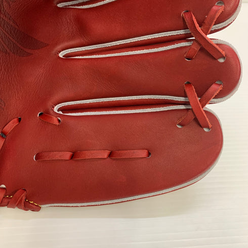 ジェニュイン Genuine 硬式 大人 一般 投手用 グローブ ピッチャー グラブ 右投げ 中古品 グローブ袋付き 野球 6769