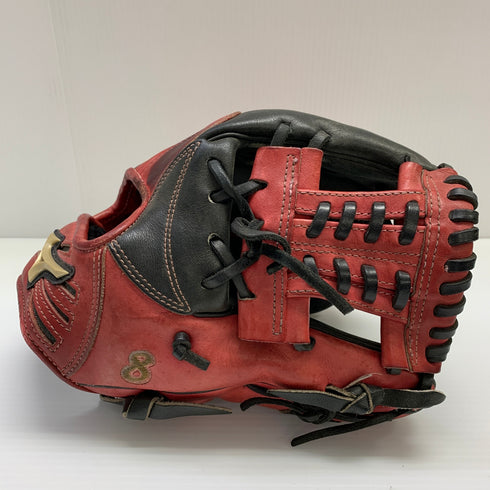 ミズノ MIZUNO グローバルエリート 軟式 大人 一般 内野手用 グローブ グラブ 右投げ 中古品 野球 7039