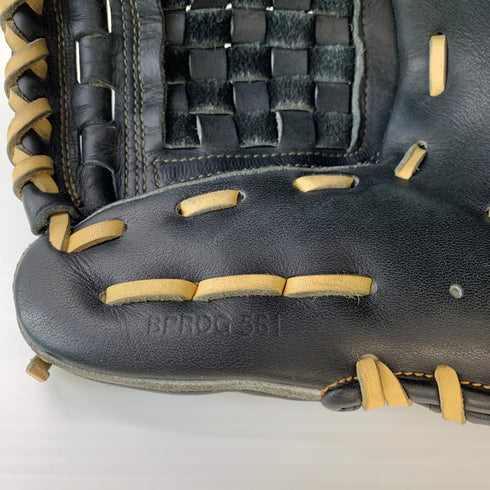 ゼット ZETT プロステイタス 硬式 大人 一般 内野手用 グローブ グラブ 右投げ BPROG561 中古品 グローブ袋付き 野球 7059