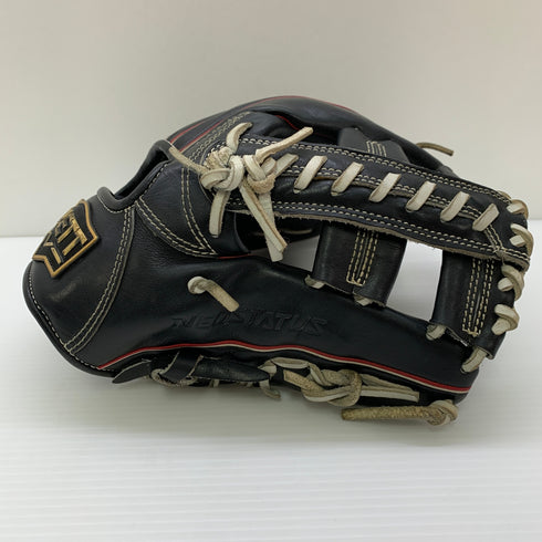 ゼット ZETT ネオステイタス BRGB31750 軟式 大人 一般 内野手用 グローブ グラブ 右投げ 中古品 野球 8838