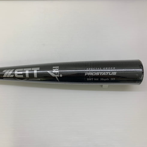ゼット ZETT プロステイタス 硬式 大人 一般 木製バット(BFJマーク) BWT 144 未使用品 野球 8079