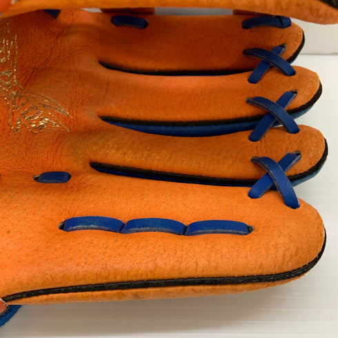 ミズノ MIZUNO WILDKIDS 少年軟式 子ども オールラウンド グローブ グラブ 右投げ 1AJGY17800 中古品 野球 6388