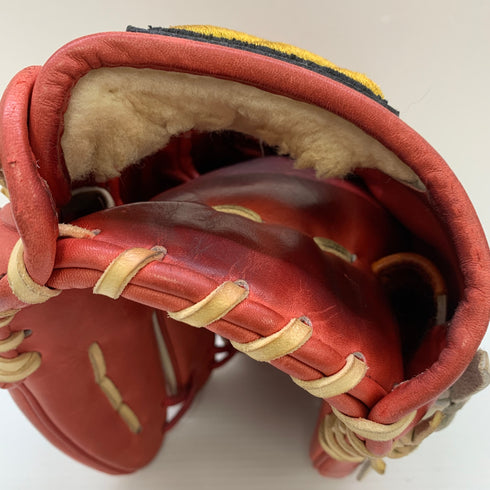 ミズノ MIZUNO ミズノプロ mizunopro 軟式 大人 一般 内野手用 グローブ グラブ 右投げ オーダー 中古品 野球 9396