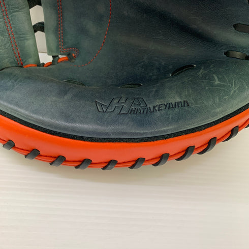 ハタケヤマ HATAKEYAMA PRO-M08 軟式 大人 一般 キャッチャーミット 捕手 グローブ グラブ 右投げ 中古品 野球 1396