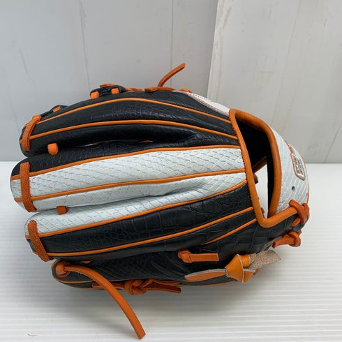 中古品 ゲッコウ GECKO 硬式 内野手用グローブ クロコダイル系型押しタイプ オーダー 5903