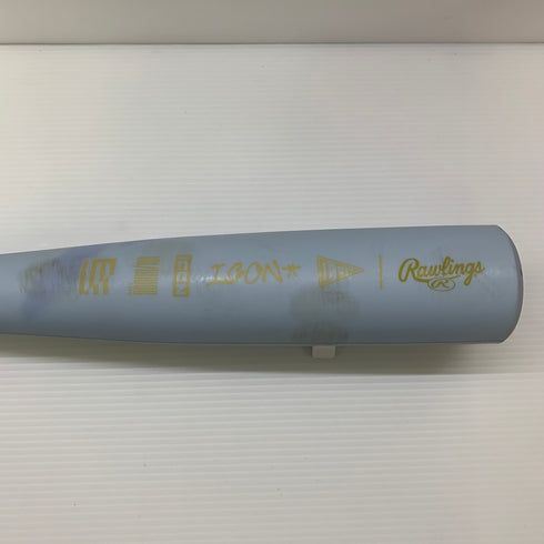 ローリングス Rawlings ICON 少年軟式 子ども FRP製バット BJ6IONE 中古 野球 7792