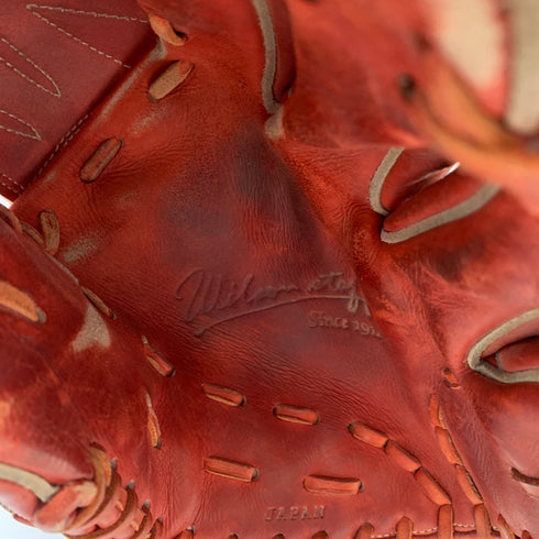 ウィルソン Wilson ウィルソンスタッフ 硬式 大人 一般 投手用 グローブ ピッチャー グラブ 右投げ HWO196 中古品 野球 6889