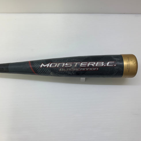 ゼット ZETT MONSTER B.C.BLACKCANNON 軟式 大人 一般 FRP製バット BCT31383 野球 7138