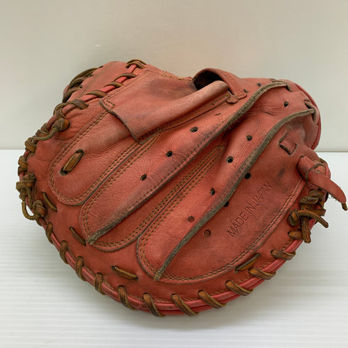 ゼット ZETT BRCB31812 軟式 大人 一般 キャッチャーミット 捕手 グローブ グラブ 右投げ 中古品 野球 1499