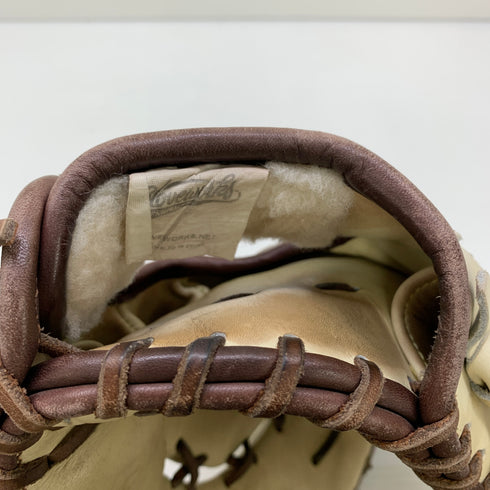 グラブワークス GLOVEWORKS 軟式 大人 一般 ファーストミット 一塁手 グローブ グラブ 右投げ 中古品 刺繍 野球 7642