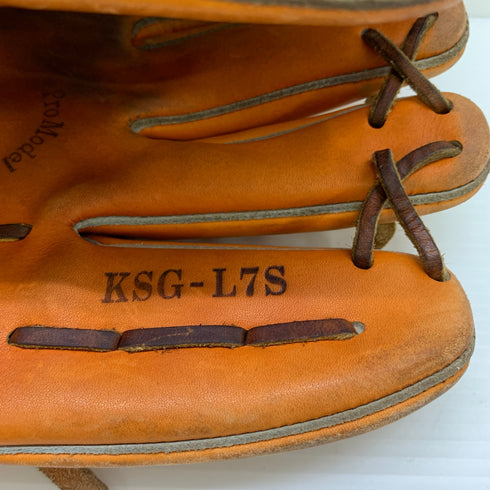 久保田スラッガー KUBOTA SLUGGER KSG-L7S 硬式 大人 一般 内野手用 グローブ グラブ 右投げ 中古品 野球 8713
