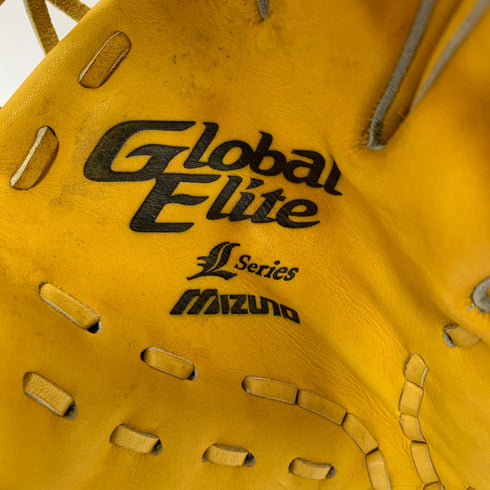 ミズノ MIZUNO グローバルエリート 軟式 大人 一般 内野手用 グローブ グラブ 右投げ 中古品 野球 6292