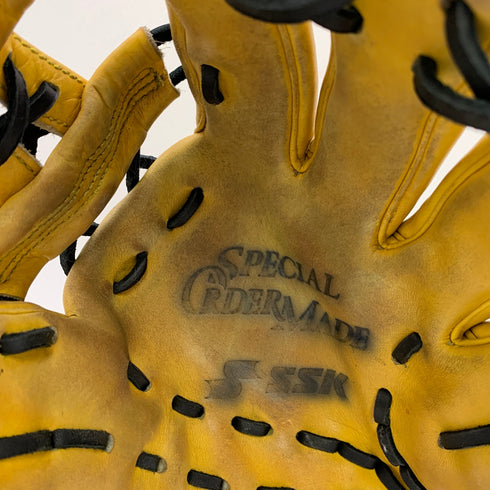 エスエスケイ SSK スペシャルオーダーメイド 硬式 大人 一般 内野手用 グローブ グラブ 右投げ 中古品 野球 6156