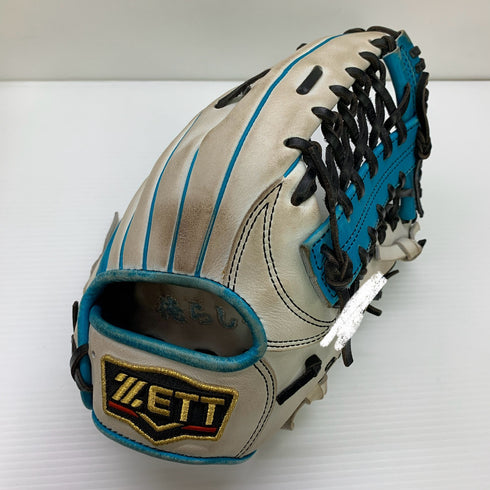 ゼット ZETT プロステイタス PROSTATUS BRGPRO 軟式 大人 一般 外野手用 グローブ グラブ 右投げ オーダー 中古品 グローブ袋付き 野球 1109