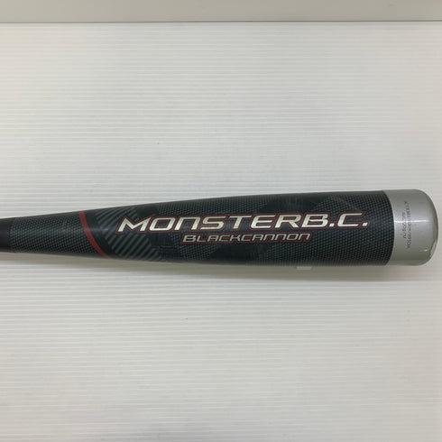 ゼット ZETT ブラックキャノン 軟式 大人 一般 FRP製バット BCT31383 ケース付き 野球 7439