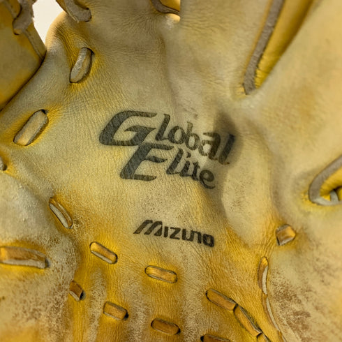 ミズノ MIZUNO グローバルエリート Global Elite 1AJGH14407 軟式 大人 一般 外野手用 グローブ グラブ 右投げ 中古品 グローブ袋付き 野球 9460