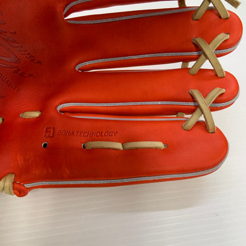 ミズノ MIZUNO ミズノプロ 硬式 大人 一般 外野手用 グローブ グラブ 右投げ 1AJGH27207 中古品 グローブ袋付き 野球 8008