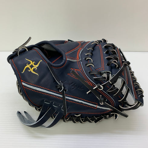 カナメ KANAME 硬式 大人 一般 キャッチャーミット 捕手 グローブ グラブ 右投げ C200 タグ付き グローブ袋付き 野球 6303