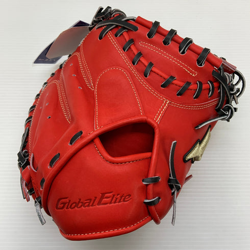 ミズノ MIZUNO グローバルエリート 硬式 大人 一般 キャッチャーミット 捕手 グローブ グラブ 右投げ 1AJCH28320 タグ付き グローブ袋付き 野球 7408