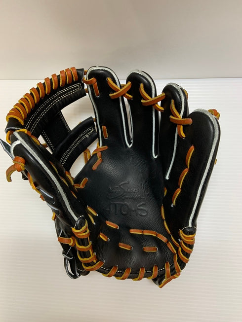 中古品 アトムズ ATOMS NATIONAL LINE 軟式 内野手用グローブ ACN-026 3733