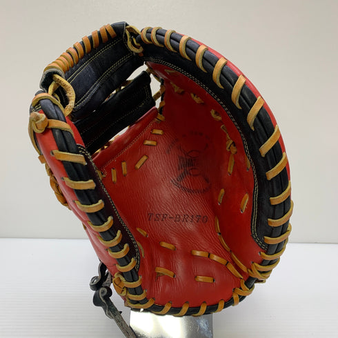 玉澤 TAMAZAWA タマザワ ソフトボール用 大人 一般 キャッチャーミット 捕手 グローブ グラブ 右投げ TSF-BR170 中古品 野球 6349