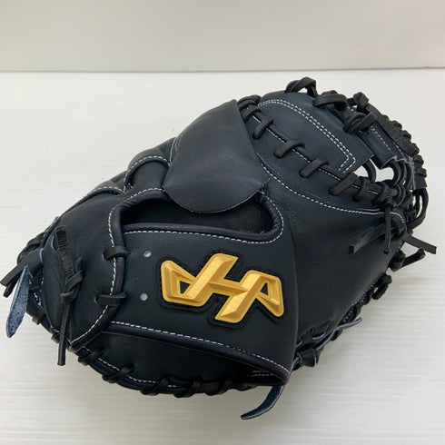 ハタケヤマ HATAKEYAMA 軟式 大人 一般 キャッチャーミット 捕手 グローブ グラブ 右投げ H-DB29AS 中古品 グローブ袋付き 野球 8064