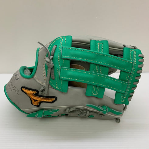 ミズノ MIZUNO ミズノプロ mizunopro 軟式 大人 一般 外野手用 グローブ グラブ 右投げ オーダー 中古品 グローブ袋付き 野球 9198
