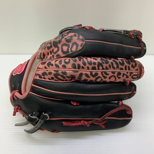 ベルガード 軟式 大人 一般 投手用 グローブ ピッチャー グラブ 左投げ 中古品 グローブ袋付き 野球 6075