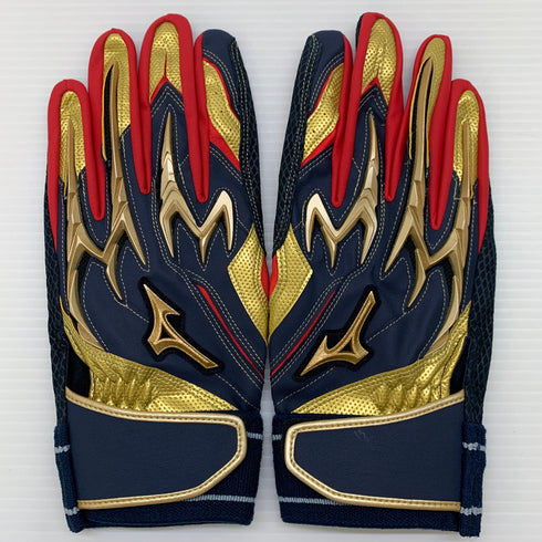 MIZUNO ミズノプロ バッティング手袋 シリコンパワーアークDI 1EJEA25014 未使用品 25cm 2407