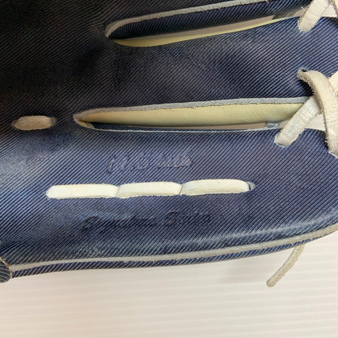 中古品 44 フォーティーフォー デニム 軟式硬式兼用 内野手用グローブ 4646