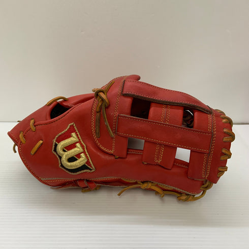 ウィルソン Wilson ウィルソンスタッフ 軟式 大人 一般 ファーストミット 一塁手 グローブ グラブ 右投げ 中古品 野球 7784
