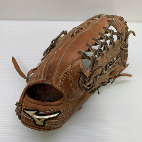 ミズノ MIZUNO グローバルエリート 軟式 大人 一般 外野手用 グローブ グラブ 右投げ 2GN36017 中古品 野球 6189
