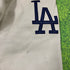 【希少品】野茂英雄 スタジャン MLB ドジャース STARTER オーセンティック Jacket Lサイズ 牛革 メンズ アウター ジャケット スターター スタジアム ジャンパー H-4462