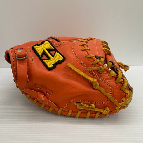 中古品 ハイゴールド Hi-Gold 己極 軟式 キャッチャーミット OKG-643M 3953