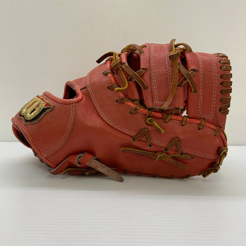 ウィルソン Wilson ウィルソンスタッフ Wilson Staff HWMF3L 軟式 大人 一般 ファーストミット 一塁手 グローブ グラブ 右投げ 中古品 野球 9271