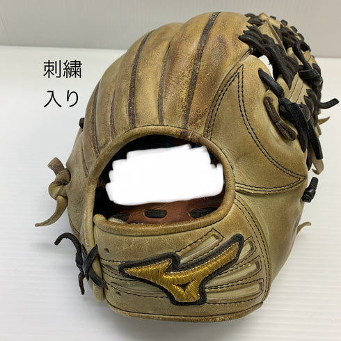 ミズノ MIZUNO ミズノプロ オーダー 硬式 大人 一般 内野手用 グローブ グラブ 右投げ 中古品 野球 7019