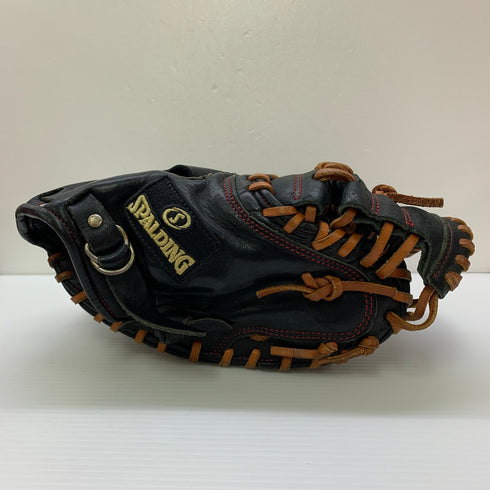 スポルディング SPALDING SPMJ-2 少年軟式 子ども キャッチャーミット 捕手 グローブ グラブ 右投げ 中古品 野球 8994